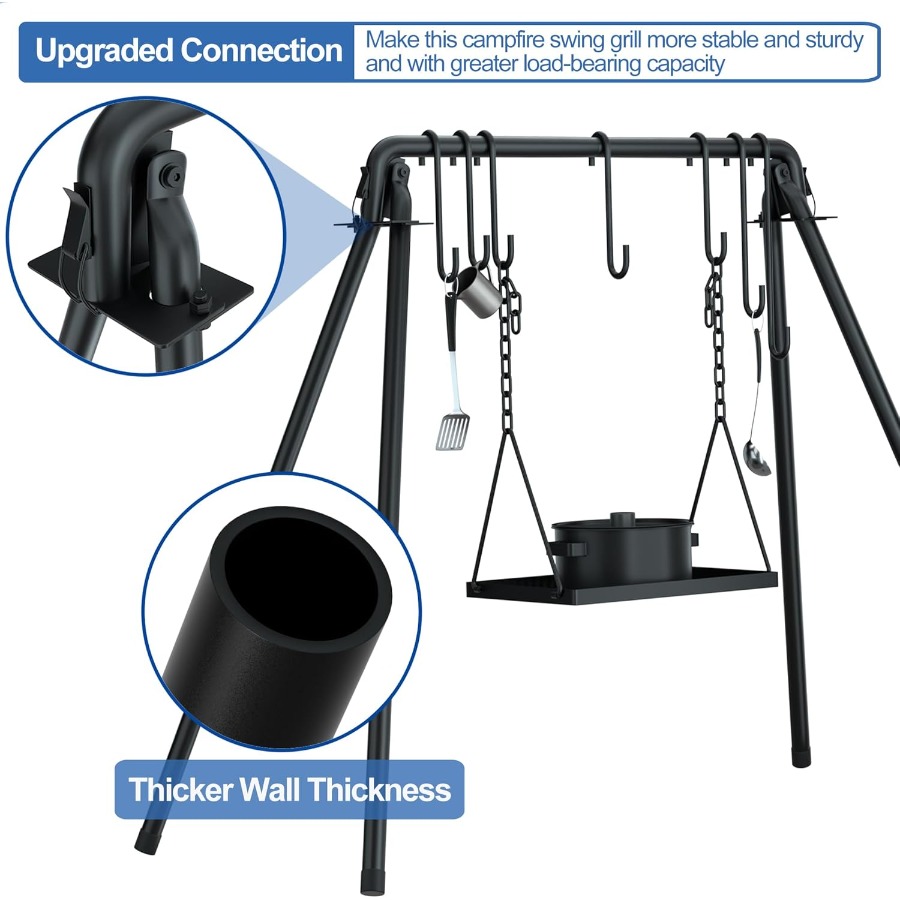 RELIANCER Grill SwingCampfire  - Camping Cooking review and price