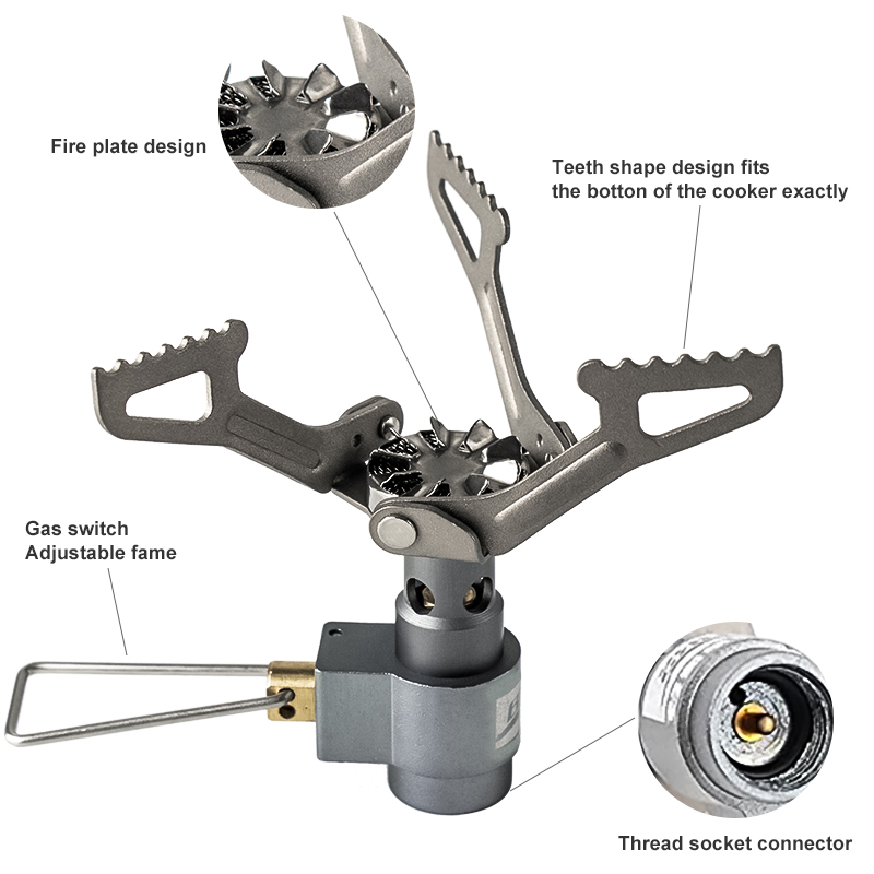 BRS Outdoor Gas Stove Mini Cam - Camping Cooking Hob review and price