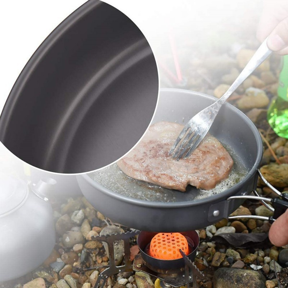 Outdoor large cooking set, 2-4 - Camping Cooking Pot Large review and price