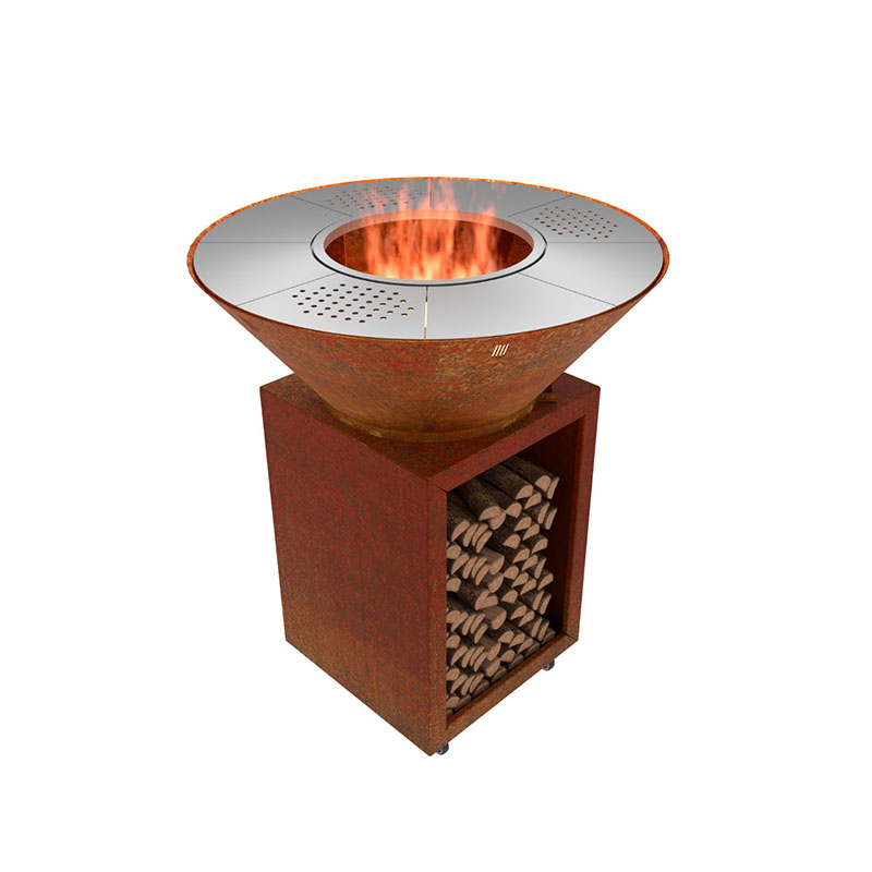 Customized Corten Steel BBQ Gr - Camping Cooking Equipment Electric review and price