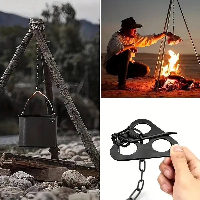 3pcs Stainless Steel Portable  - Camping Cooking Multi Tool review and price