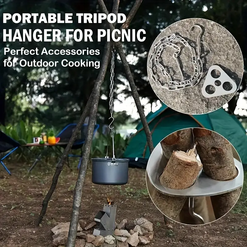 3pcs Stainless Steel Portable  - Camping Cooking Multi Tool review and price