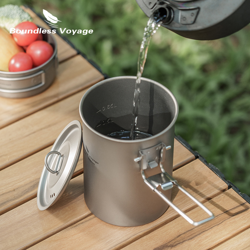 Boundless Voyage 900ml Titaniu - Camping Cooking Meals review and price