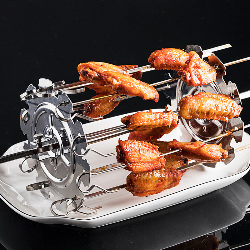 1Set Stainless Steel BBQ Kebab - Camping Cooking Candle review and price