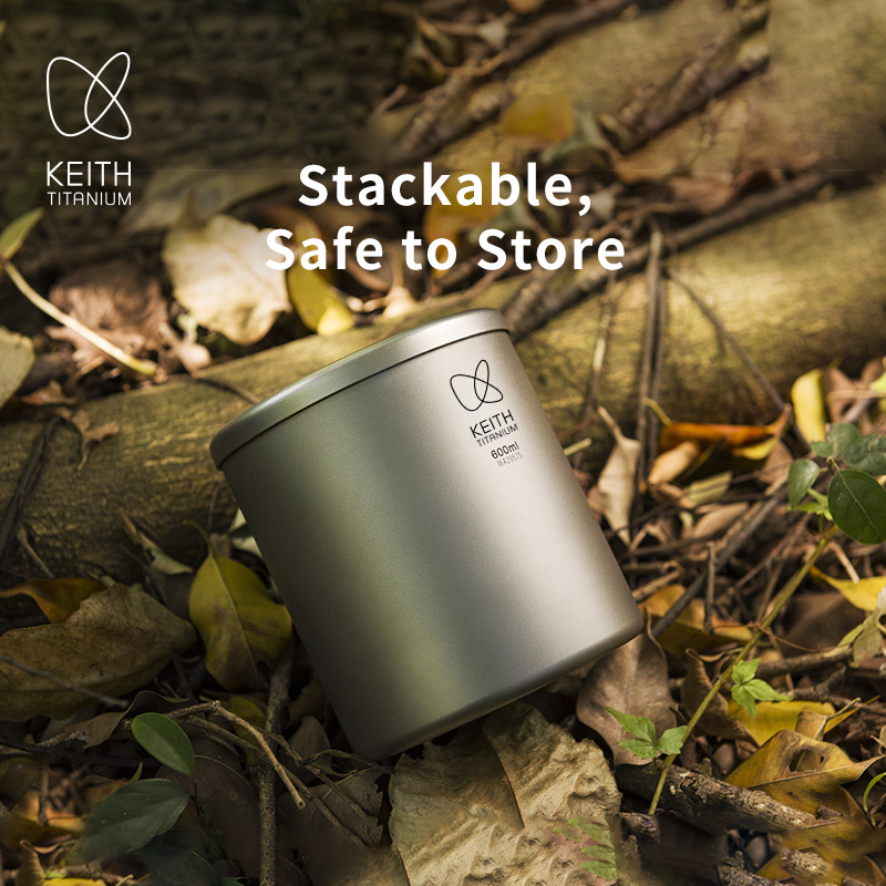 KEITH Titanium Double Wall Cup - Mess Kit Titanium review and price
