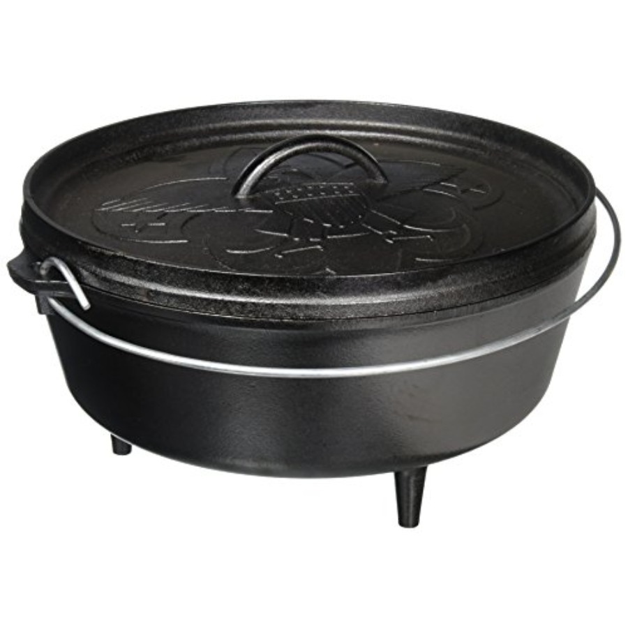 6Quart PreSeasoned Cast Iron C - Camping Cooking Cast Iron review and price