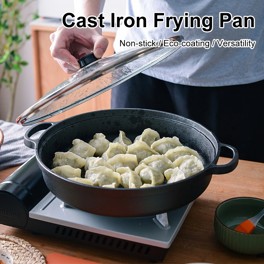 8.7/9.8/11/11.8inch Cast Iron  - Camping Cooking Cast Iron review and price