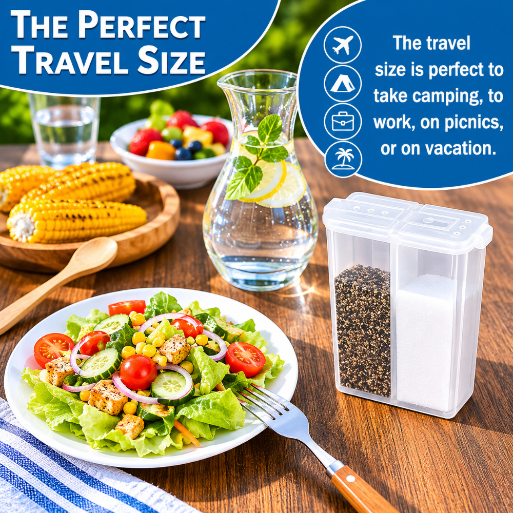 Multi-use 2in1 Spice Jar 2/4/6 - Camping Cooking Options review and price