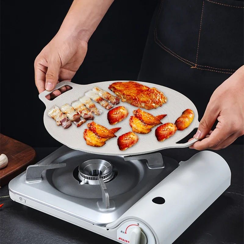 Nonstick Camping Round Frying  - Camping Cooking Without Gas review and price