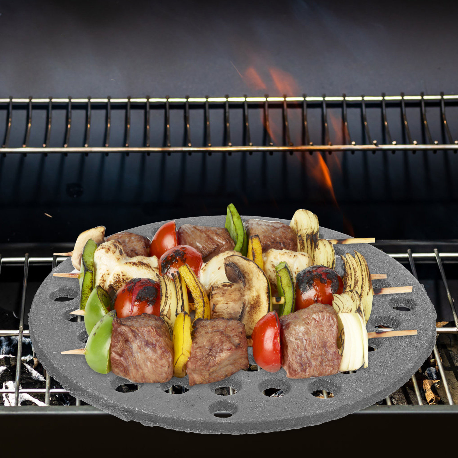 Cast Iron Round Bbq Grate Heav - Camping Cooking Cast Iron review and price