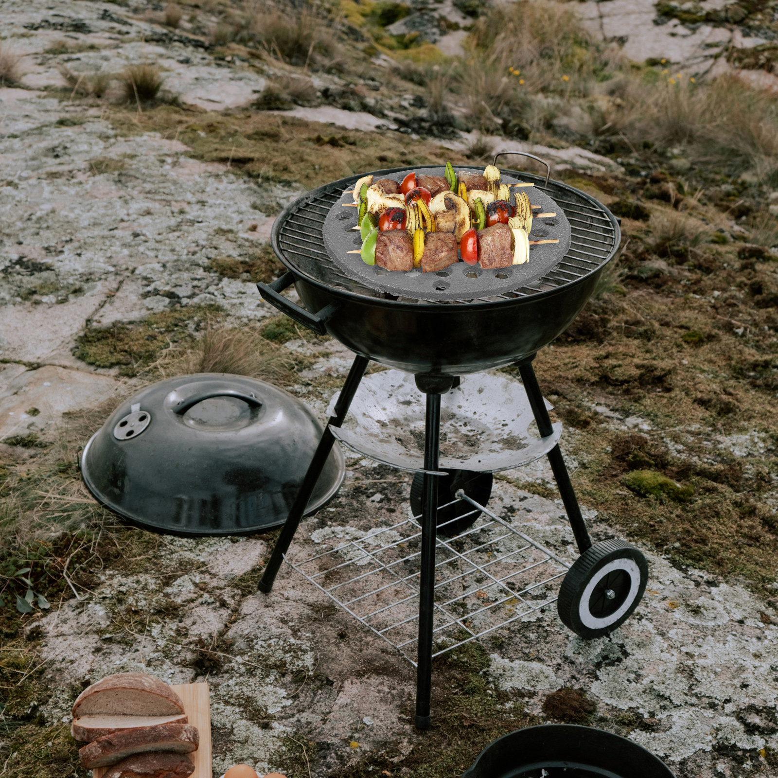 Cast Iron Round Bbq Grate Heav - Camping Cooking Cast Iron review and price