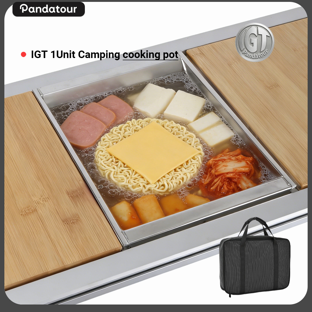 Pandatour Camping IGT Unit Ode - Camping Cooking Pot Large review and price