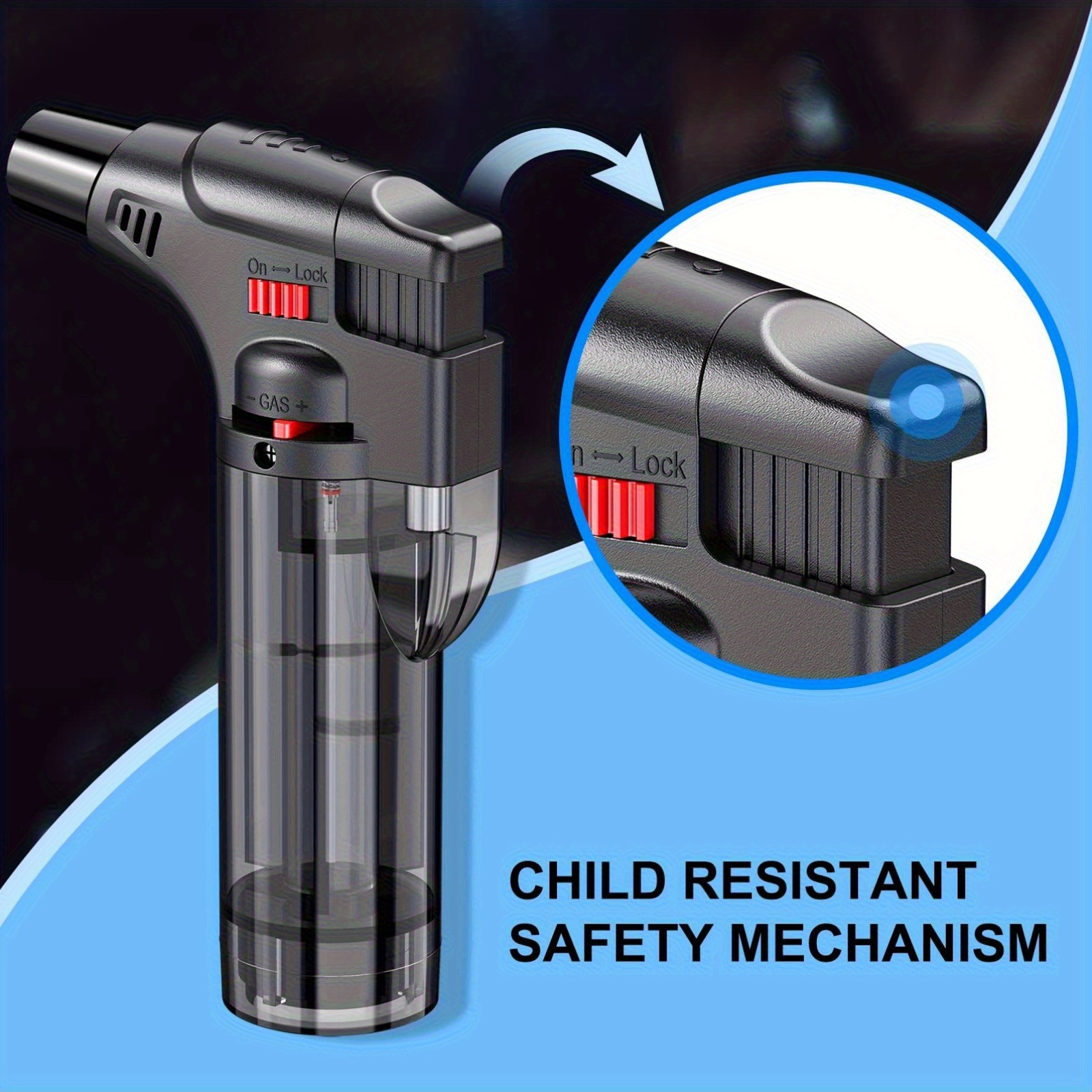 4PCS Butane Torch Lighter Port - Camping Cooking Candle review and price