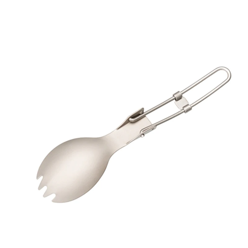 Keith Titanium Spork Foldable  - Camping Cooking Meals review and price
