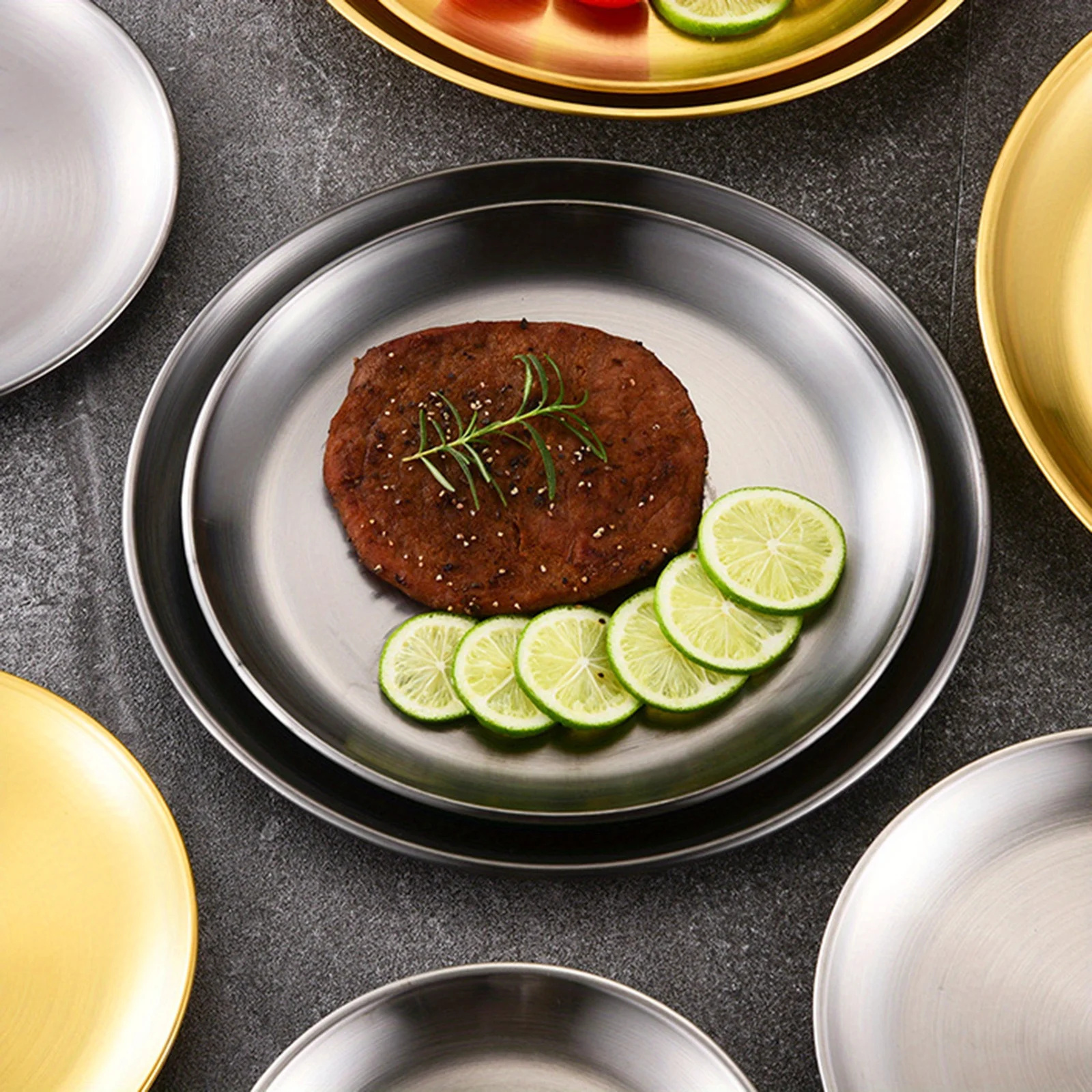 2Pcs Stainless Steels Round Si - Camping Cooking Meals review and price