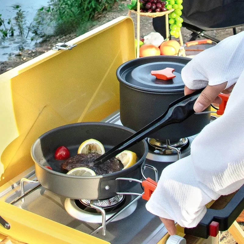 Camping Cookware Set Outdoor P - Camping Cooking All In One review and price