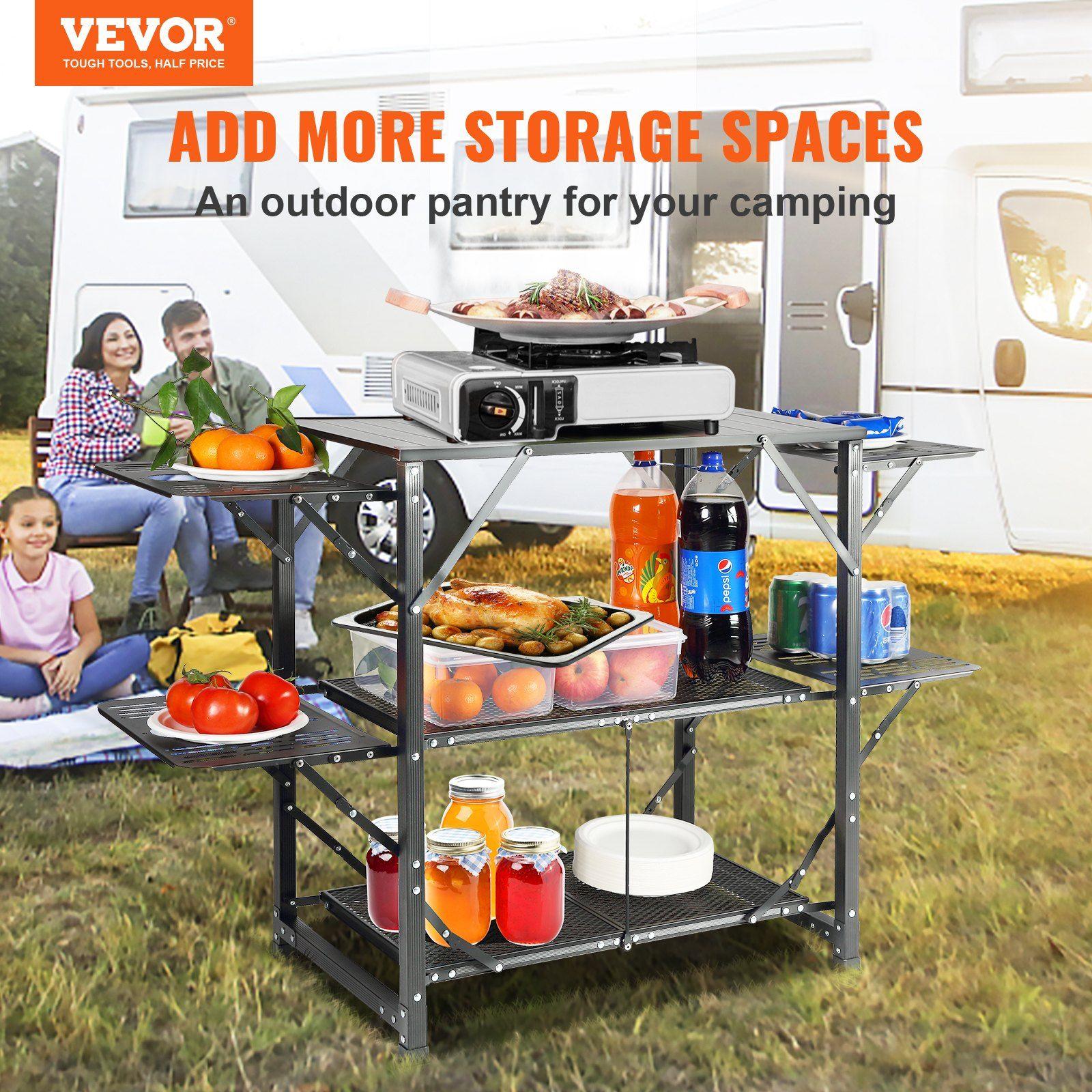 All-in-one 49.6in Aluminum Cam - Camping Cooking All In One review and price