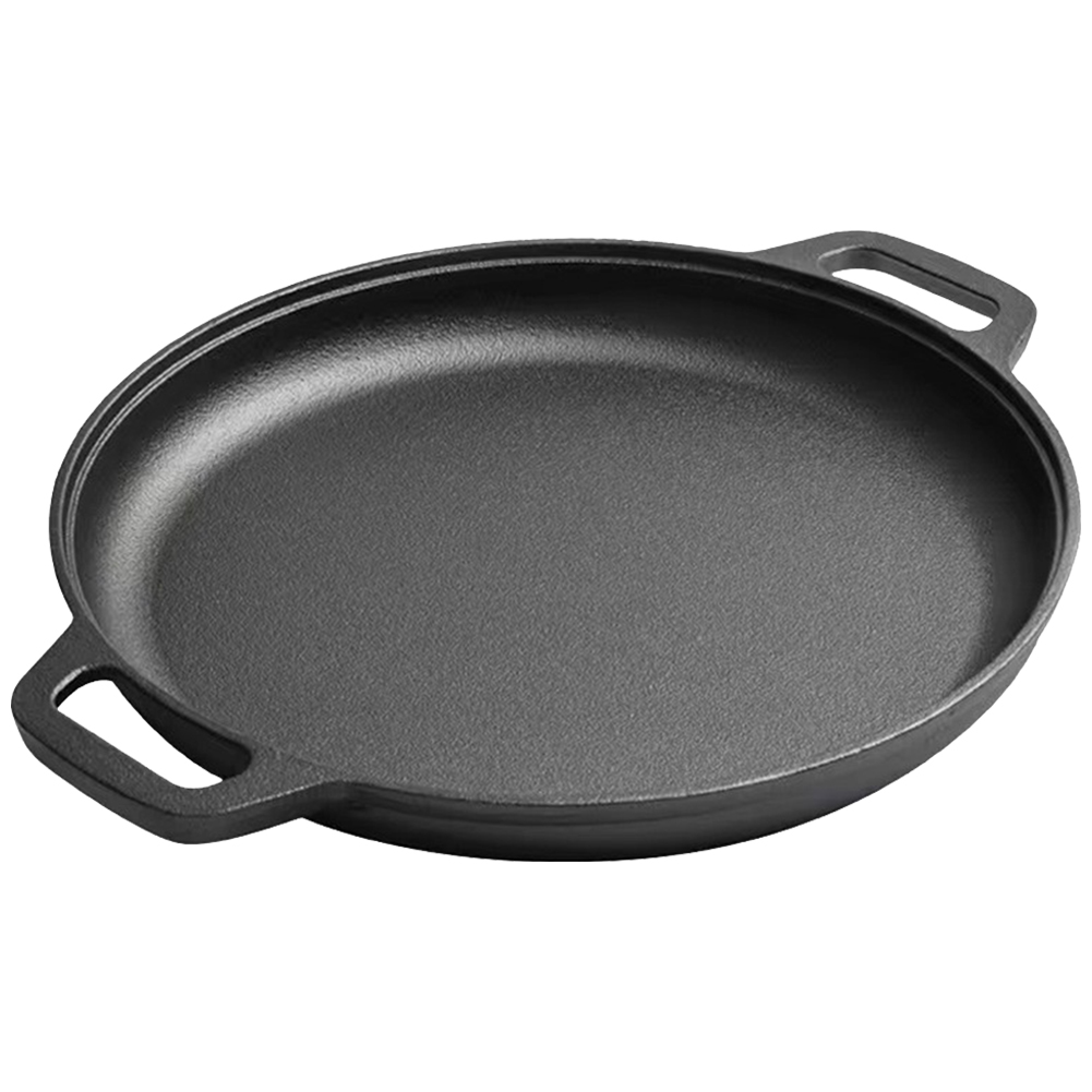 Cast Iron Skillet Pan with Dua - Camping Cooking Without Gas review and price