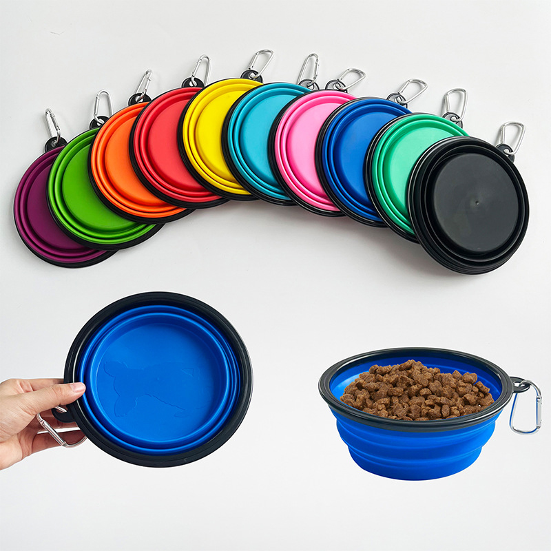 Collapsible Pet Silicone Dog F - Camping Cooking Meals review and price
